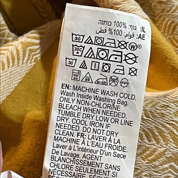 Billabong Mustard & Cream Short-Sleeve Button-Up 100% Cotton Shirt - Picture 10 of 11